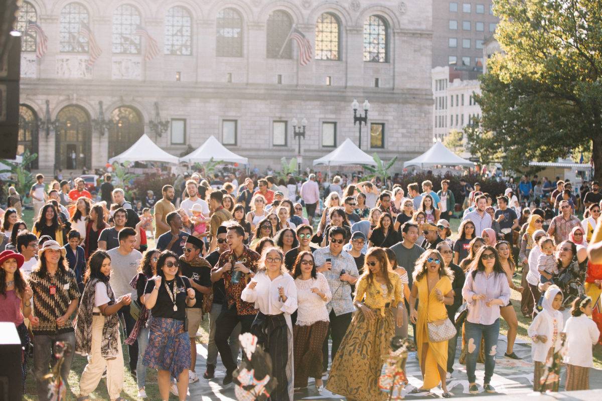Thousands of People Flocked the New England Indonesian Festival 2019 in Boston to Experience the Traditional Culture of Indonesia